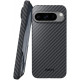 Θήκη Google Pixel 9 / 9 Pro - Nekit Fiber Σκληρή με MagSafe Aramid Fiber - 1mm - 1500D Kevlar - Black (8719246451997)