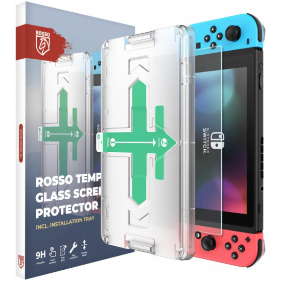 Αντιχαρακτικό Προστατευτικό Γυαλί Nintendo Switch - Rosso Tempered Glass Οθόνης - Clear (8719246452567)