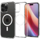 Θήκη Apple iPhone 16 Pro Max - Spigen Liquid Crystal MagFit Σιλικόνης με MagSafe - Crystal Clear (ACS08387)