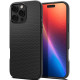 Θήκη Apple iPhone 16 Pro Max - Spigen Liquid Air Σιλικόνης - Matte Black (ACS07988)