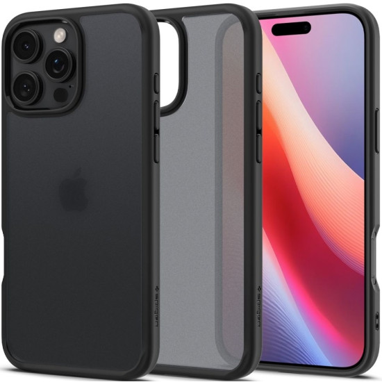 Θήκη Apple iPhone 16 Pro Max - Spigen Ultra Hybrid Σκληρή - Frost Black (ACS07995)