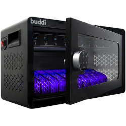 Buddi Collect Charging Station - Locker Κινητών / Σταθμός Φόρτισης 10 Θέσεων με Ενσωματωμένη Κλειδαριά & Κωδικό Πρόσβασης / 10 x USB-A / 10 x Type-C - 300W - Black - 5 Έτη Εγγύηση (8719246452055)