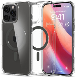 Θήκη Apple iPhone 16 Pro Max - Spigen Ultra Hybrid MagFit με MagSafe - Graphite (ACS07999)