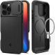 Θήκη Apple iPhone 16 Pro Max - Spigen Optik Armor MagFit με MagSafe & Κάλυμμα για την Κάμερα - Black (ACS08015)