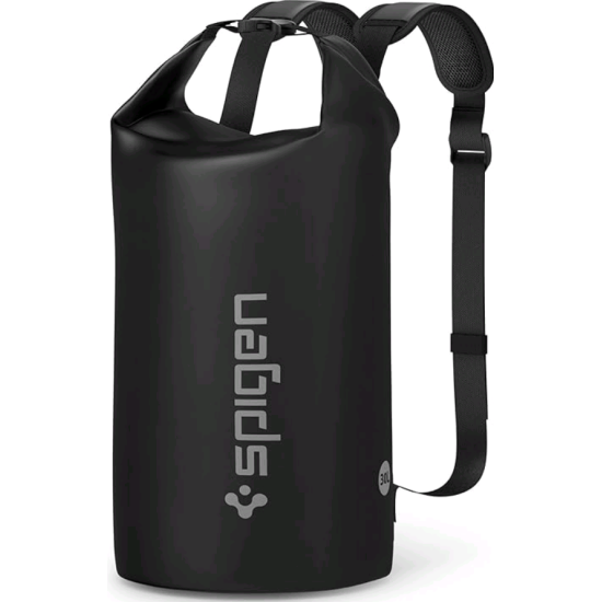Spigen A631 Aqua Shield Waterproof Bag - Universal Αδιάβροχη Τσάντα Πλάτης - 30L - IPX6 - Black (AMP07226)