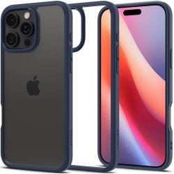 Θήκη Apple iPhone 16 Pro - Spigen Ultra Hybrid Σκληρή - Navy Blue (ACS08126)