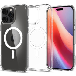 Θήκη Apple iPhone 16 Pro - Spigen Ultra Hybrid MagFit με MagSafe - White (ACS08129)
