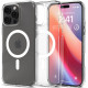 Θήκη Apple iPhone 16 Pro - Spigen Ultra Hybrid MagFit με MagSafe - Frost Clear (ACS08133)