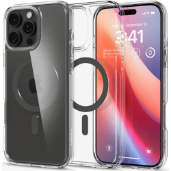 Θήκη Apple iPhone 16 Pro - Spigen Ultra Hybrid MagFit με MagSafe - Graphite (ACS08130)