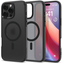 Θήκη Apple iPhone 16 Pro - Spigen Ultra Hybrid MagFit με MagSafe - Frost Black (ACS08134)