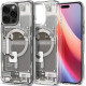 Θήκη Apple iPhone 16 Pro - Spigen Ultra Hybrid MagFit με MagSafe - Zero One Natural Titanium (ACS08137)