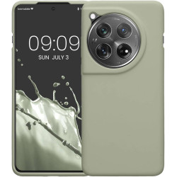 Θήκη OnePlus 12 - KWmobile Soft Flexible Rubber Cover Σιλικόνης - Gray Green (KWM000022QC007C)