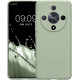 Θήκη Honor Magic6 Lite / X9b - KWmobile TPU Case with Camera Lens Protector Σιλικόνης με Πλαίσιο Κάμερας - Gray Green (KWM000020LG002C)
