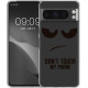 Θήκη Google Pixel 8 Pro - KWmobile TPU Case Σιλικόνης - Don't Touch My Phone / Transparent / Black (KWM000020JM003C)