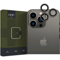 Αντιχαρακτικό Γυαλί Προστασίας Apple iPhone 14 Pro / 14 Pro Max - Hofi Camring Pro+ για Φακό Κάμερας - Black (9589046924668)