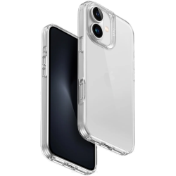 Θήκη Apple iPhone 16 - Uniq AirFender Ανθεκτική Σιλικόνης - Transparent (UNIQ-IP6.1(2024)-AIRFNUD)