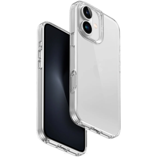 Θήκη Apple iPhone 16 - Uniq AirFender Ανθεκτική Σιλικόνης - Transparent (UNIQ-IP6.1(2024)-AIRFNUD)
