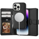 Θήκη Apple iPhone 16 Pro - Tech-Protect Wallet 2 σε 1 Πορτοφόλι με Αποσπώμενη MagSafe - Black (5906302311606)