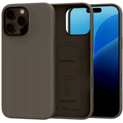 Θήκη Apple iPhone 16 Pro Max - Spacecase Pure Mag Σκληρή με MagSafe - Gray (5905719112332)