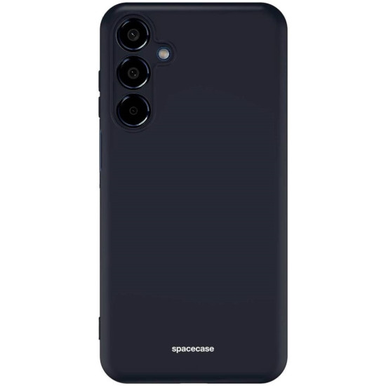 Θήκη Samsung Galaxy M35 - Spacecase Silicone Case Σιλικόνης - Black (5905719110918)