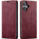 Θήκη Apple iPhone 16 - Spacecase Wallet Πορτοφόλι - Red (5905719111359)