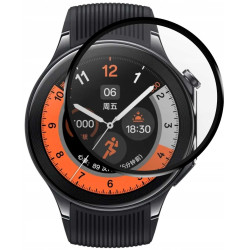 Αντιχαρακτικό Γυαλί Προστασίας Oppo Watch X - Spacecase Smartwatch Hybrid Glass Υβριδικό Οθόνης - Black (5905719111779)