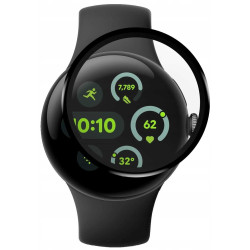 Αντιχαρακτικό Γυαλί Προστασίας Google Pixel Watch 3 41mm - Spacecase Smartwatch Hybrid Glass Υβριδικό Οθόνης - Black (5905719111786)