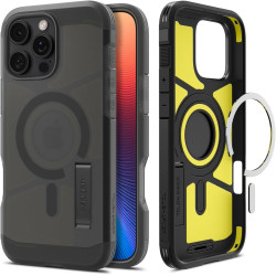 Θήκη Apple iPhone 16 Pro - Spigen Tough Armor AI MagFit Ανθεκτική με MagSafe - Frost Black (ACS08509)