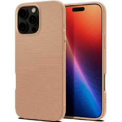 Θήκη Apple iPhone 16 Pro - Spigen Liquid Air Σιλικόνης - Rose Titanium (ACS08692)