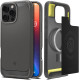 Θήκη Apple iPhone 16 Pro Max - Spigen Rugged Armor MagFit με MagSafe - Gray (ACS07987)