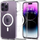 Θήκη Apple iPhone 14 Pro - Spigen Ultra Hybrid MagFit με MagSafe - White (ACS04969)