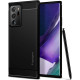 Θήκη Samsung Galaxy Note 20 Ultra - Spigen Rugged Armor Ανθεκτική Σιλικόνης - Matte Black (ACS01391)