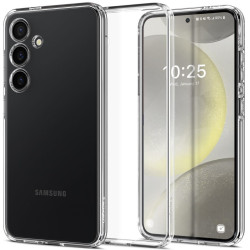 Θήκη Samsung Galaxy S24 - Spigen Liquid Crystal Σιλικόνης - Crystal Clear (ACS07343)