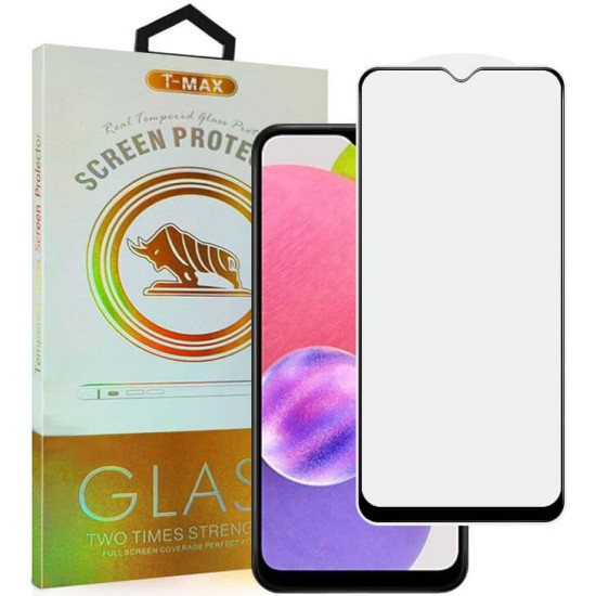 Αντιχαρακτικό Γυαλί Προστασίας Samsung Galaxy A05s - T-Max Premium 3D Tempered Glass Full Glue Fluid Despensing Οθόνης - Black (5206015075018)