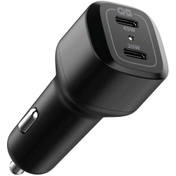Spigen PC2000 PowerArc ArcStation Car Charger - Φορτιστής Αυτοκινήτου με 2 x Type-C - 65W - Black (ACP02562)