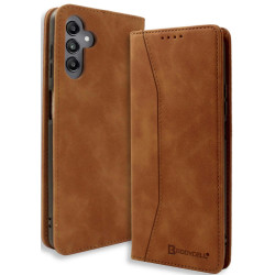 Θήκη Samsung Galaxy M35 - Bodycell Book Case Πορτοφόλι - Brown (5206015079498)