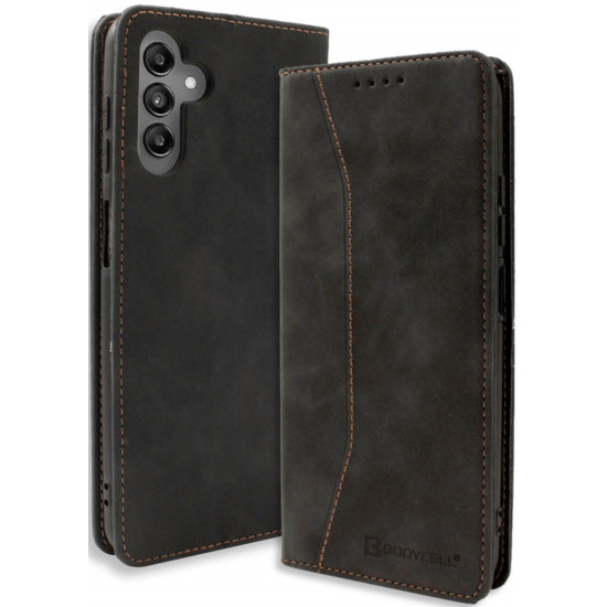 Θήκη Samsung Galaxy M15 - Bodycell Book Case Πορτοφόλι - Black (5206015079450)