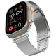Λουράκι Apple Watch Ultra/SE/11/10/9/8/7/6/5/4 (49/46/45/44mm) - Spigen Sleek Link από Ανοξείδωτο Ατσάλι - Silver (AMP07224)