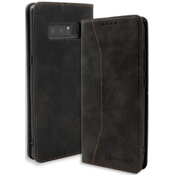 Θήκη Samsung Galaxy Note 8 - Bodycell Book Case Πορτοφόλι - Black (5206015015496)