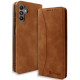 Θήκη Samsung Galaxy A16 - Bodycell Book Case Πορτοφόλι - Brown (5206015079436)