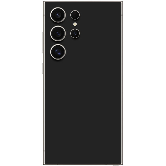 Αυτοκόλλητο Skin Προστασίας Πλάτης - Samsung Galaxy S24 Ultra - Gams Premium Vinyl Skin Back Plate - Black Matte (GAMS-VNL-SKIN-BMT-002-201)
