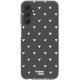 Θήκη Samsung Galaxy A15 - HappyCase Διάφανη Σιλικόνης - Hearts Print (8719246446504)