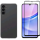 Θήκη & Αντιχαρακτικό Γυαλί Προστασίας Samsung Galaxy A16 - Vivid Set Gelly Case Σετ Διάφανη Σιλικόνης & FullFace Tempered Glass Οθόνης - Transparent / Black (VIGELLY418GLASSBK)