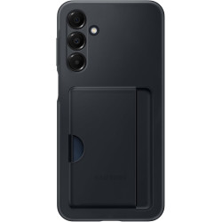 Θήκη Samsung Galaxy A16 - Official Samsung Card Slot Case Σιλικόνης με Υποδοχή για Κάρτα - Black (EF-OA166TBEGWW)