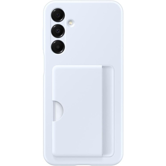 Θήκη Samsung Galaxy A16 - Official Samsung Card Slot Case Σιλικόνης με Υποδοχή για Κάρτα - Blue (EF-OA166TLEGWW)