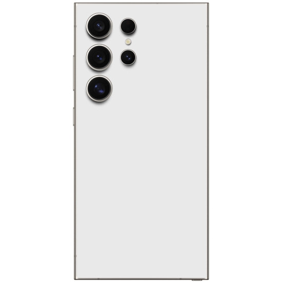 Αυτοκόλλητο Skin Προστασίας Πλάτης - Samsung Galaxy S24 Ultra - Gams Premium Vinyl Skin Back Plate - White Matte (GAMS-VNL-SKIN-WM-002-201)