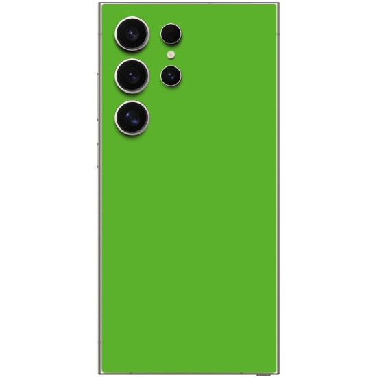 Αυτοκόλλητο Skin Προστασίας Πλάτης - Samsung Galaxy S24 Ultra - Gams Premium Vinyl Skin Back Plate - Green Matte (GAMS-VNL-SKIN-GM-002-201)