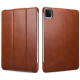 Θήκη Apple iPad Air 7 2025 11" / Air 6 2024 11" / Air 5 2022 10.9" / Air 4 2020 10.9" / Pro 11" 2022 / 2021 / 2020 / 2018 - iCarer Genuine Leather Case Σκληρή Δερμάτινη - Brown (RID720-BN)