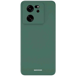 Θήκη Xiaomi 13T / 13T Pro - Spacecase Silicone Case Σιλικόνης - Dark Green (5905719105631)