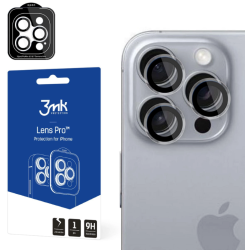 Αντιχαρακτικό Γυαλί Προστασίας Apple iPhone 16 Pro / 16 Pro Max - 3MK Lens Protection Pro για Φακό Κάμερας - Transparent (5903108588621)